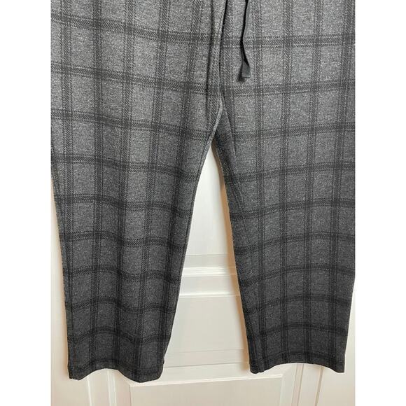 Loft Plaid Dress Pants Womens Petite Large Pull on Cropped Career Office Pants - Picture 3 of 12